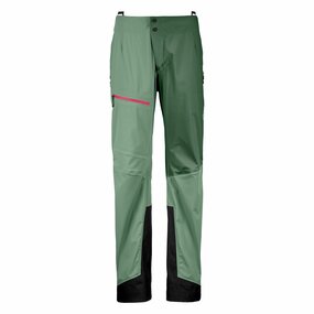 Ortovox 3L Ortler Pants Women green isar