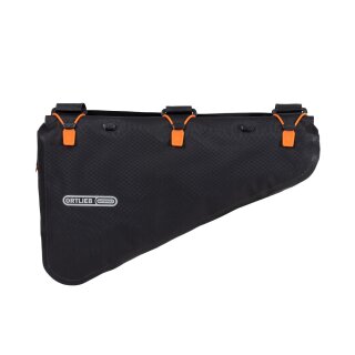 Ortlieb Frame-Pack Bikepacking Rolltop Rahmentasche schwarz, 4 L