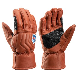 Leki Marbec 3D Handschuhe maroon 8