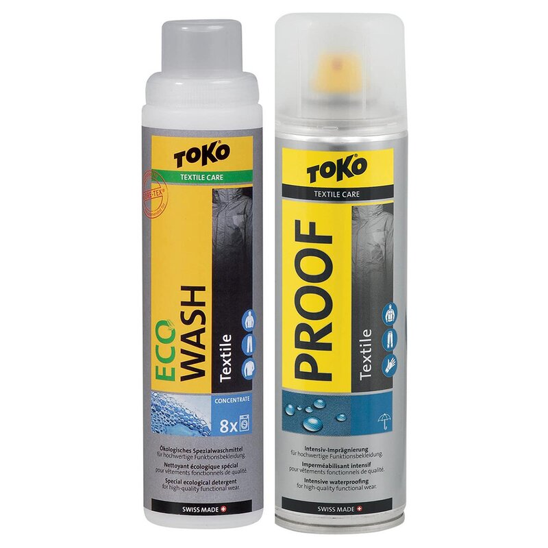 TOKO Duo-Pack Eco Textile Wash & Textile Proof 250 ML