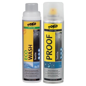 TOKO Duo-Pack Eco Textile Wash & Texteile Proof 250 ML