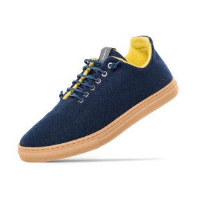 Baabuk Urban Wooler Shoes navy lemon 40