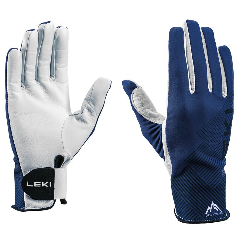 Leki Guide Premium Touren Handschuhe navyblau-weiß