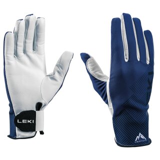 Leki Guide Premium Touren Handschuhe navyblau-weiß 9