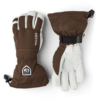 Hestra Army Leather Heli Ski Handschuhe, espresso