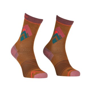Ortovox Alpine Light Comp Mid Socks Women bristle brown M