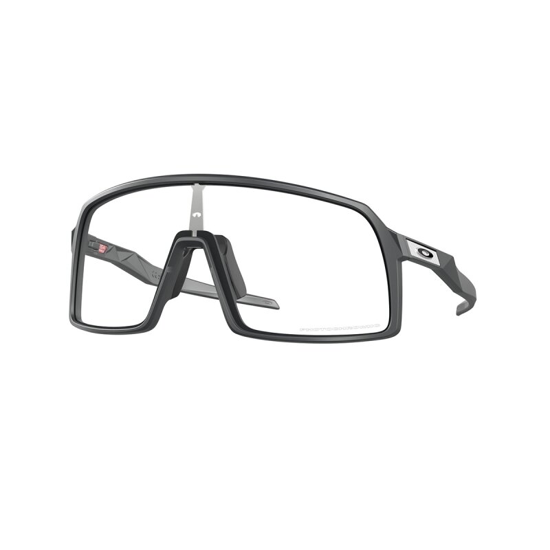 Oakley Sutro Matte Carbon  / Clear To Black Iridium Photochromic Gläser