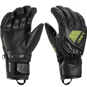 Leki WCR C-Tech 3D Junior Handschuhe,  schwarz-gelb