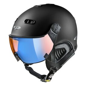 CP Carachillo Ski & Snowboard Helm black s.t. mit DL...