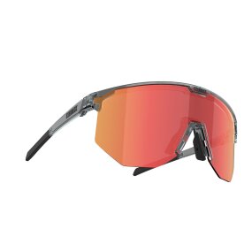 BLIZ Hero Sportbrille transparent dark  / brown red multi Gläser