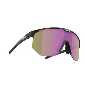 BLIZ Hero small Sportbrille matt black / brown purple multi Gläser