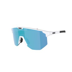 BLIZ Hero small Sportbrille matt white / bronw blue multi Gläser